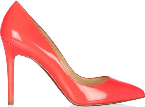 Christian Louboutin "Pigalle" Pump in Fluorescent Pink