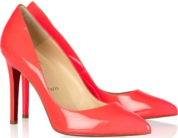 Christian Louboutin "Pigalle" Pumps in Fluorescent Pink