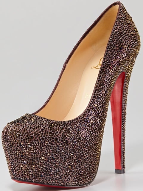 Christian Louboutin 'Daffodile' Strass Crystal Pumps