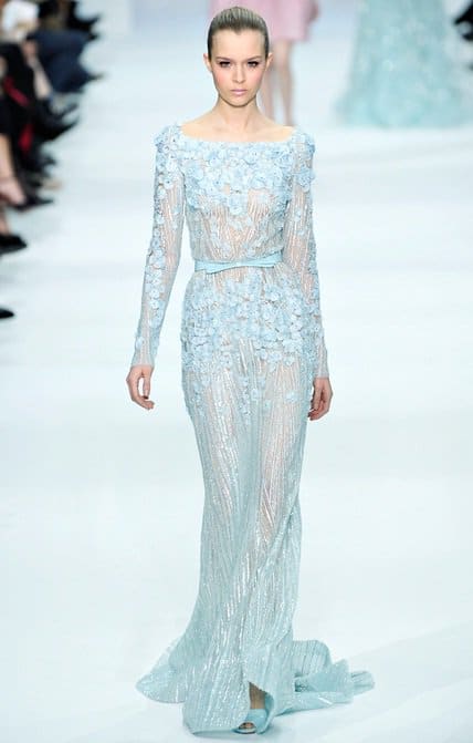 Elie Saab Spring 2012 Couture as seen on Blair (Leighton Meester)