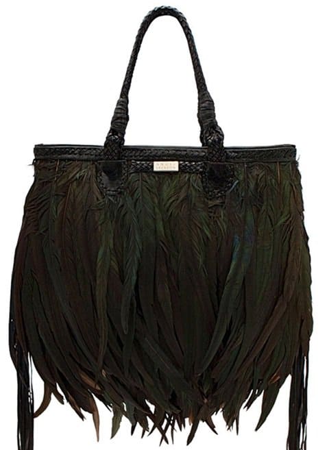 Angel Jackson Lakota Feather Bag