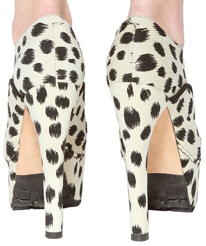 Penelope and Coco Edie Booties in Dalmatian