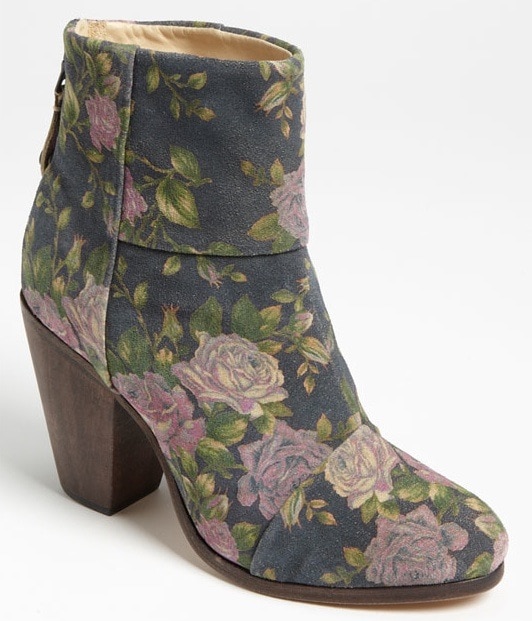 Rag & Bone "Newbury" Boots in Floral