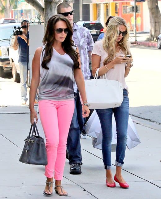 Tamara and Petra Ecclestone out shopping in West Hollywood