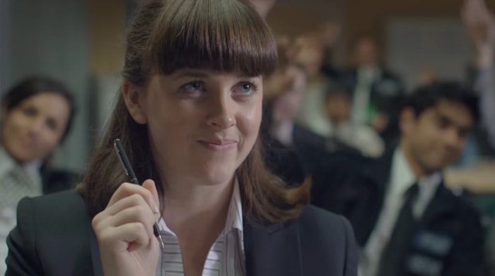 Alexandra Roach as DS Joy Freers in British television police procedural drama No Offence