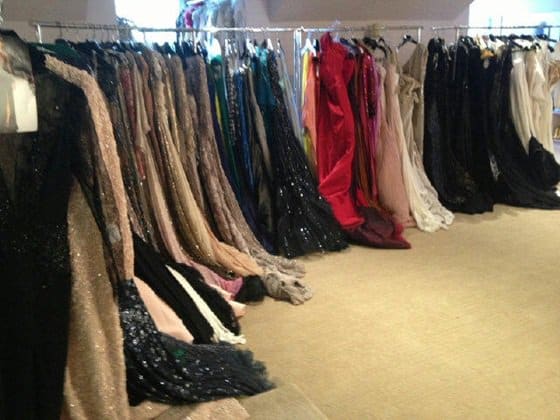 Jennifer Lopez shared this image on Twitter, humorously noting her search for the perfect Golden Globes attire