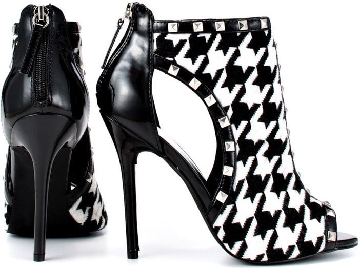 Bebe 'Lexington Booties' in Houndstooth