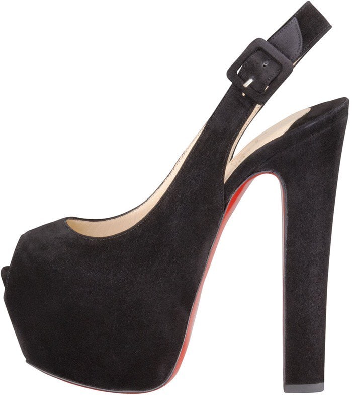 Christian Louboutin Tartarina Hidden-Platform Red Sole Pumps