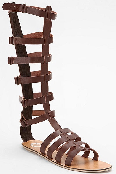 Ecoté Knee-High Gladiator Sandals