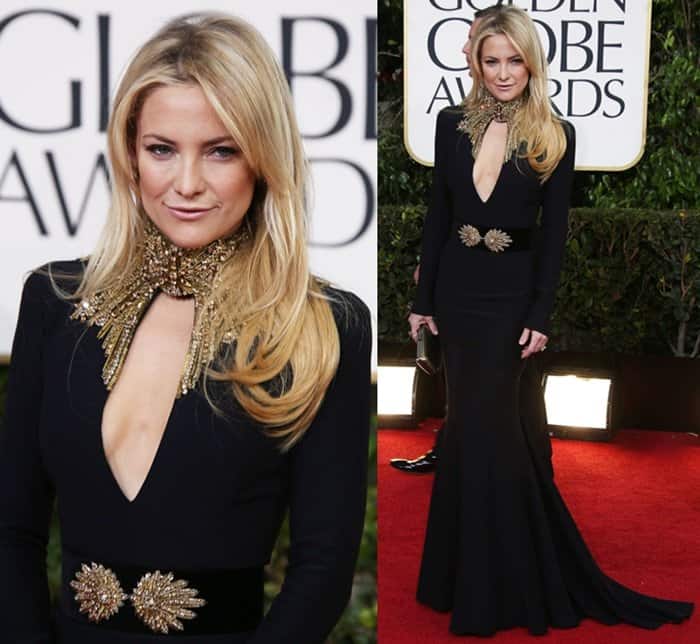 Kate Hudson at the 70th Annual Golden Globe Awards held at the Beverly Hilton Hotel