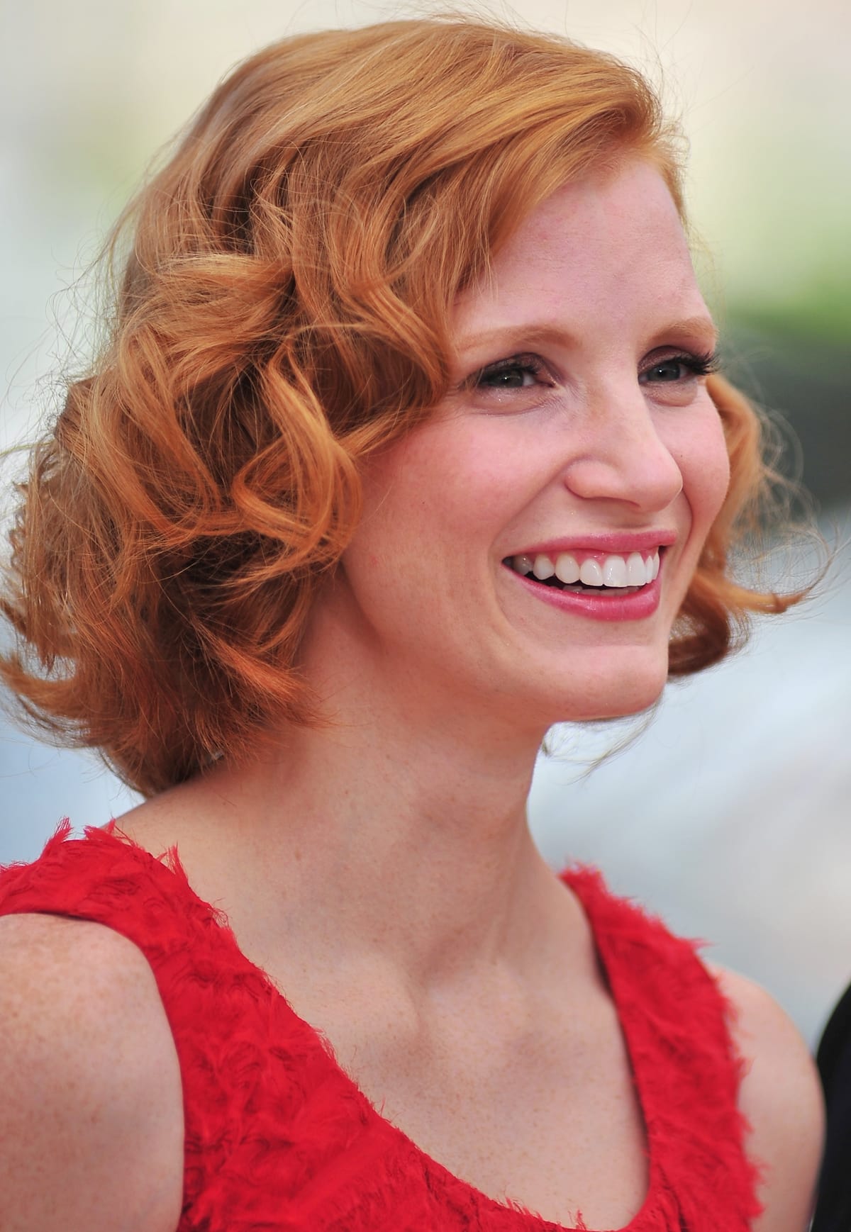 Jessica Chastain was bullied for having red hair and freckles when growing up