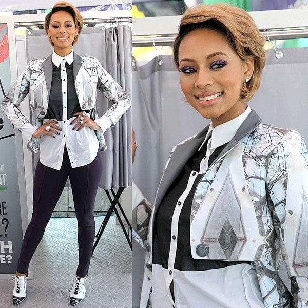 Keri Hilson attends the Gillette 'Kiss and Tell' event