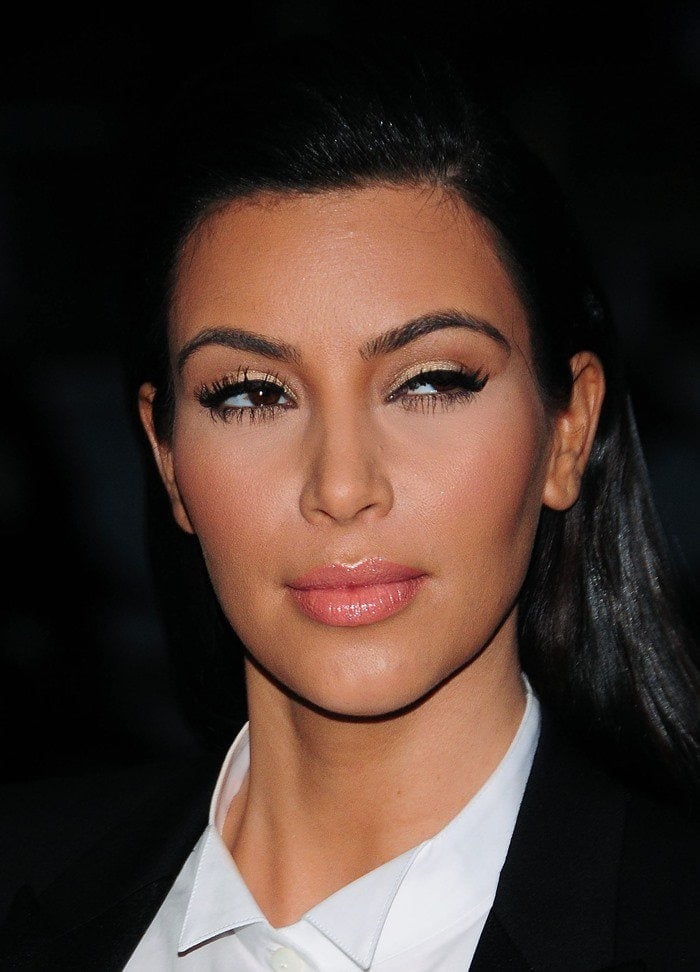 Kim Kardashian is known for her stunning brown eyes
