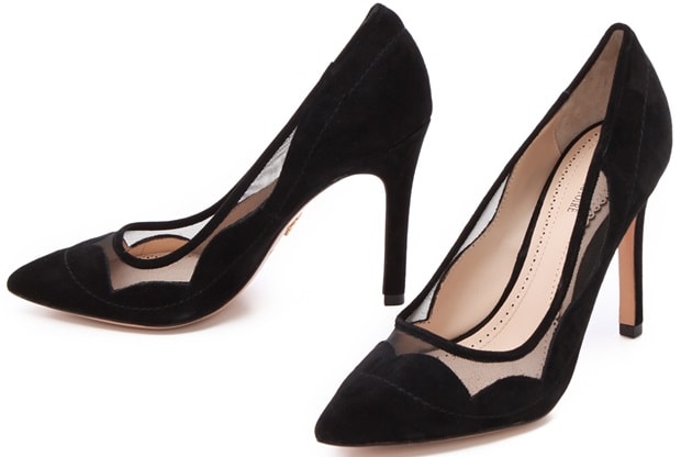 Pour La Victoire Chantel Mesh Pumps