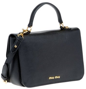 Miu Miu Madras Shoulder Bag