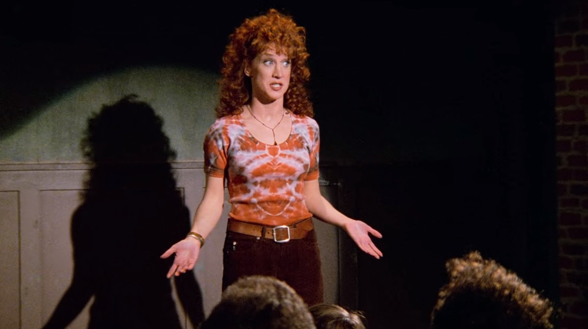 Sally Weaver, portrayed by Kathy Griffin, is introduced as Susan Ross's college roommate in the TV show Seinfeld