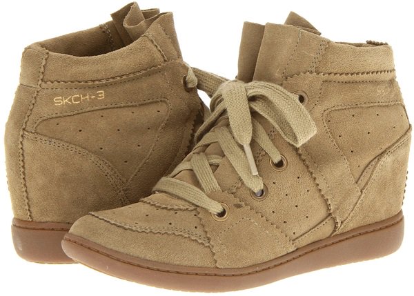 Skechers Plus 3 "High Fly" Wedge Sneakers