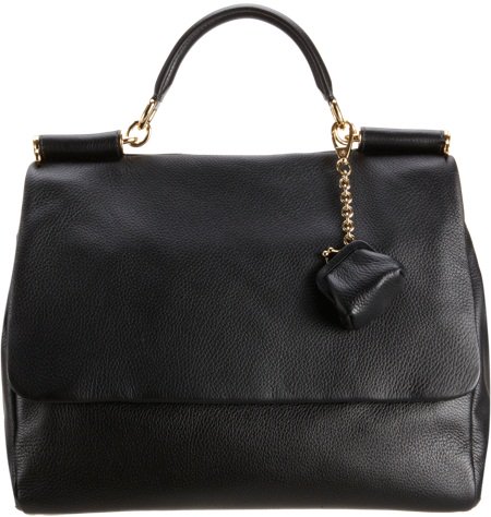 Dolce & Gabbana Soft Miss Sicily Bag in Black