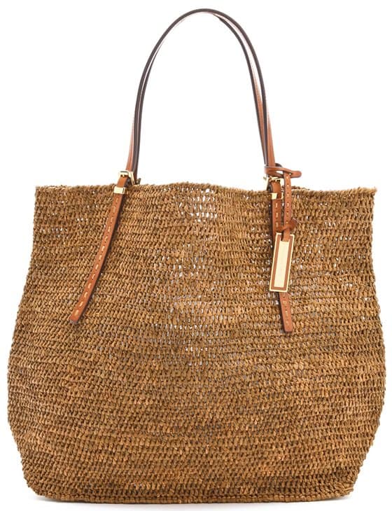 Michael Kors Santorini Raffia Tote