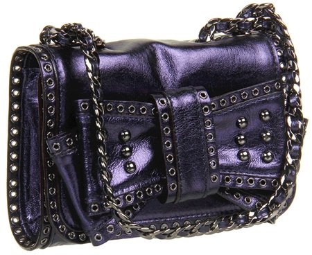 Rebecca Minkoff Mini Sweetie Clutch in Navy