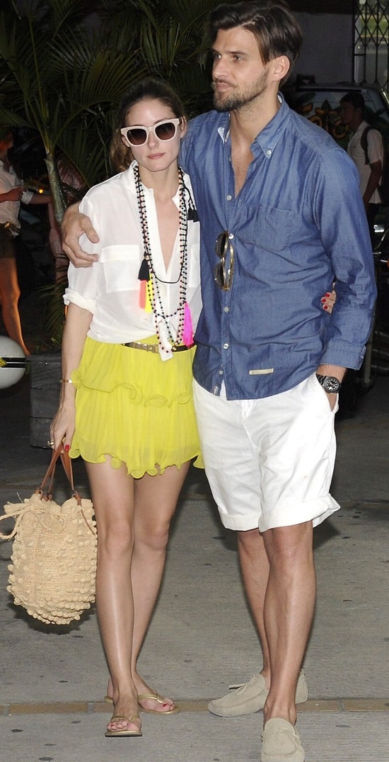 Olivia Palermo and Johannes Huebl enjoy the holidays in St. Barts