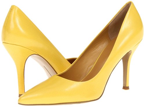 Nine West Flax Pumps in Yellow