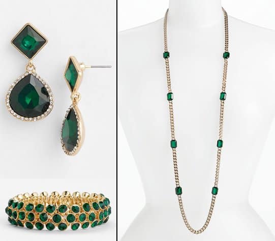 Anne Klein Emerald Jewelry