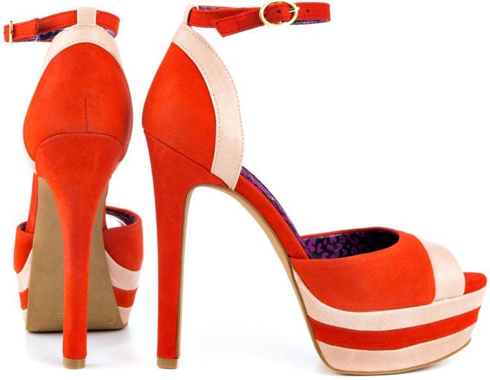 Jessica Simpson Arnold Ankle Strap Peep-Toe Platform Sandals