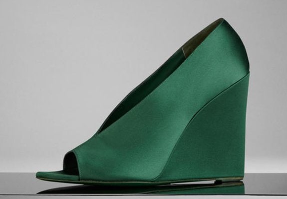 Burberry Prorsum Spring 2013 Wedge in Kelly Green