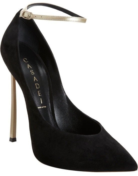 Casadei Blade Heel Pumps with Ankle Strap