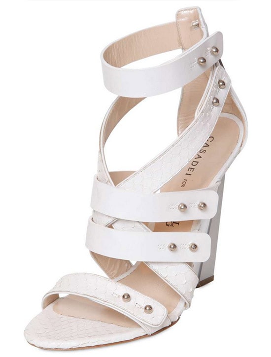 Casadei for Prabal Gurung Ayers Wedge in White