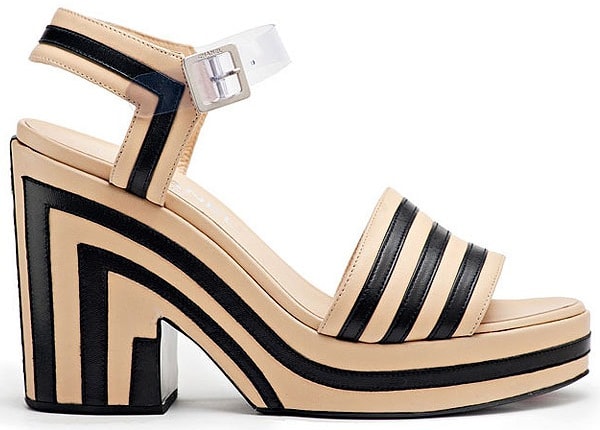 Chanel-Spring-2013-striped-platform-sandals