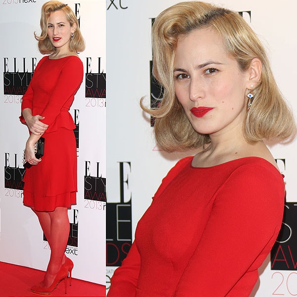 Fashion designer Charlotte Olympia Dellal attends the Elle Style Awards