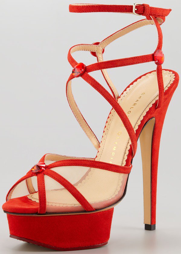 Charlotte Olympia Isadora Strappy Platform Sandals