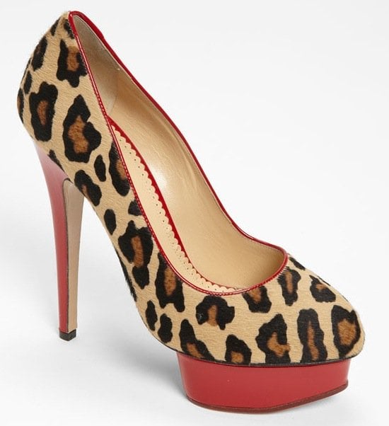 Charlotte Olympia Leopard Pump