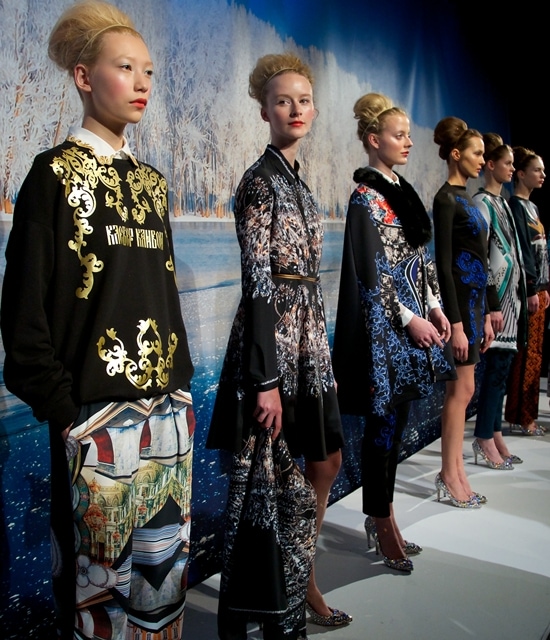 The "Winter Palace" by Rozae Nichols for Clover Canyon (Autumn/Winter 2013), Mercedes-Benz New York Fashion Week