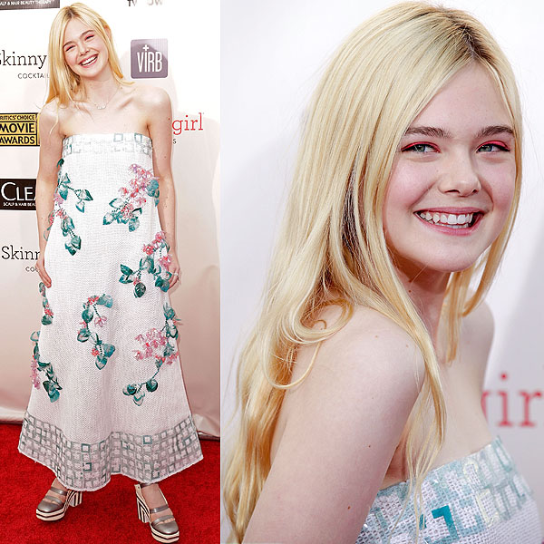 Elle Fanning 18th Annual Critics' Choice Movie Awards