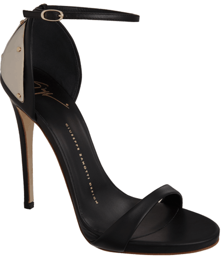 Giuseppe Zanotti Plated Heel Sandals