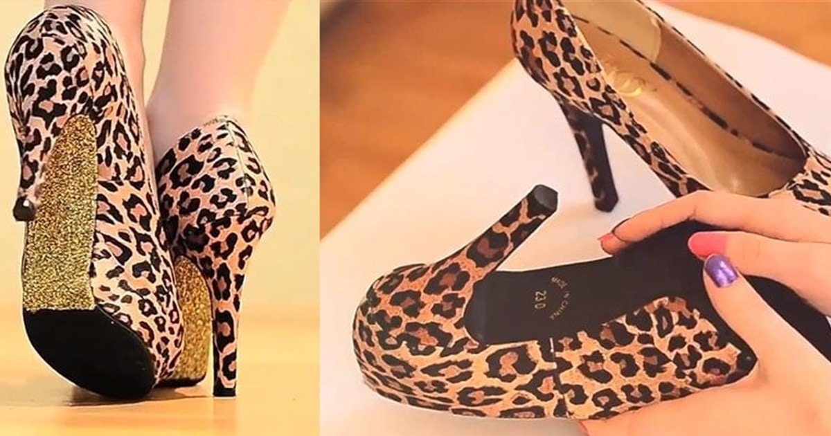 How To Make Glitter Shoes Step By Step Diy Videos