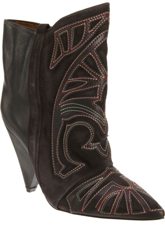 ISABEL MARANT Embroidered Ankle Boot
