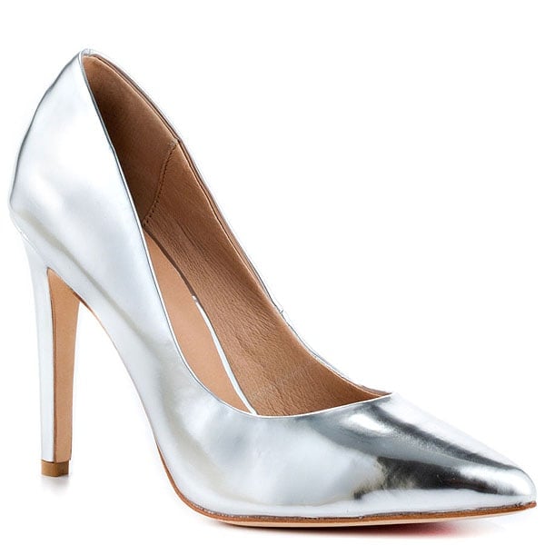 Joe's Jeans Delores Metallic Pointy-Toe Pumps