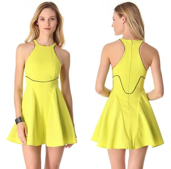 Just Cavalli - Racer Back Piped Dress