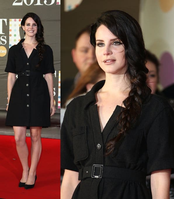 Lana Del Rey at the Brit Awards 2013, London: A lukewarm Chanel selection that left us wanting more from the style icon