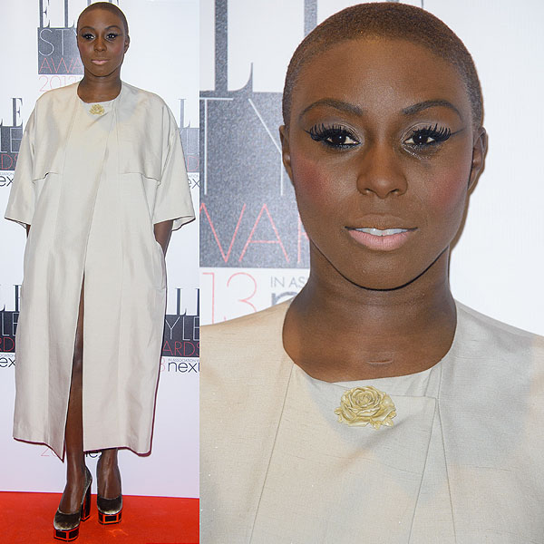 British recording artist Laura Mvula attends the Elle Style Awards