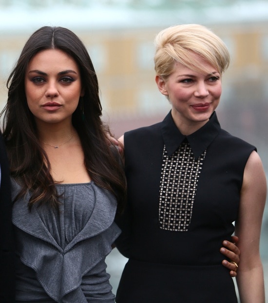 Mila Kunis and Michelle Williams are busy promoting the film worldwide