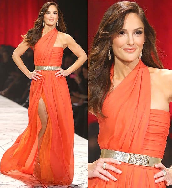 Minka Kelly The Heart Truth's Red Dress Collection