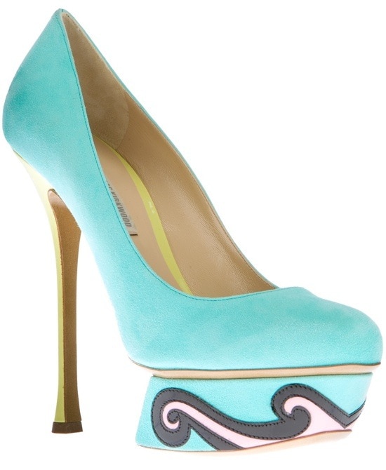 Nicholas Kirkwood Wavy Platform Pumps