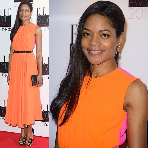 English actress Naomie Melanie Harris attends the Elle Style Awards