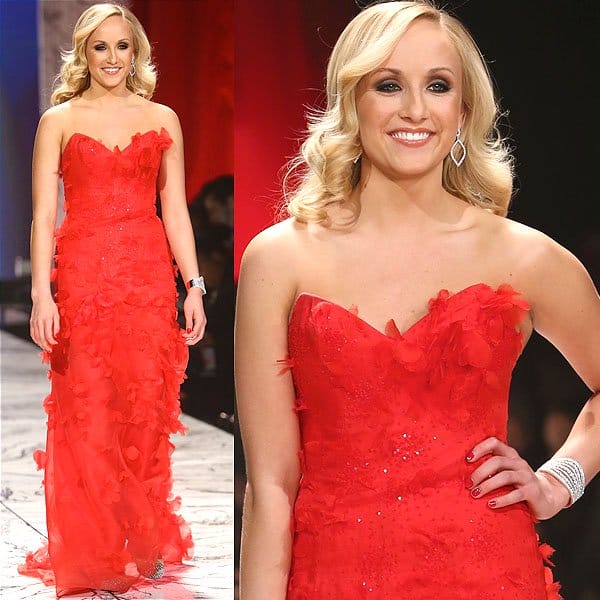 Nastia Liukin The Heart Truth's Red Dress Collection