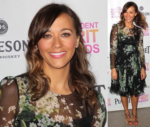 Rashida Jones at the 2013 Independent Spirit Brunch held at BOA Steakhouse in West Hollywood, January 12, 2013